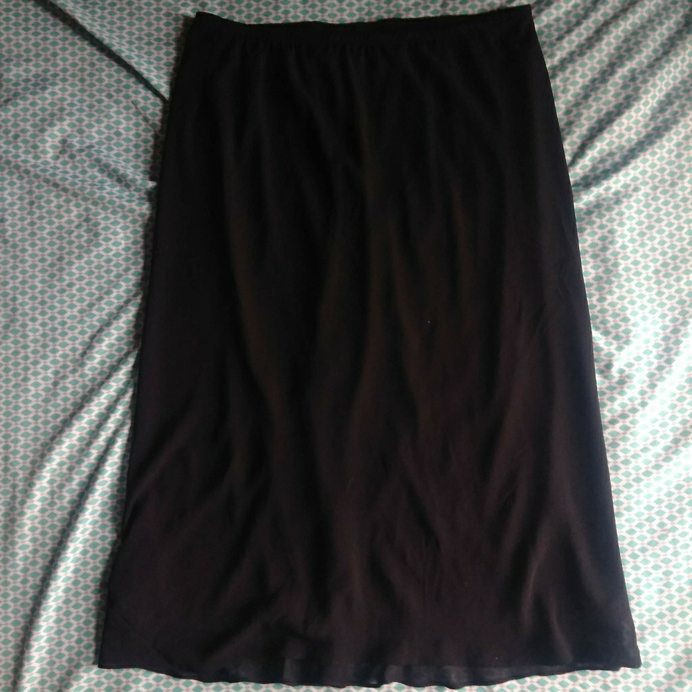 Women's Large Black Skirt